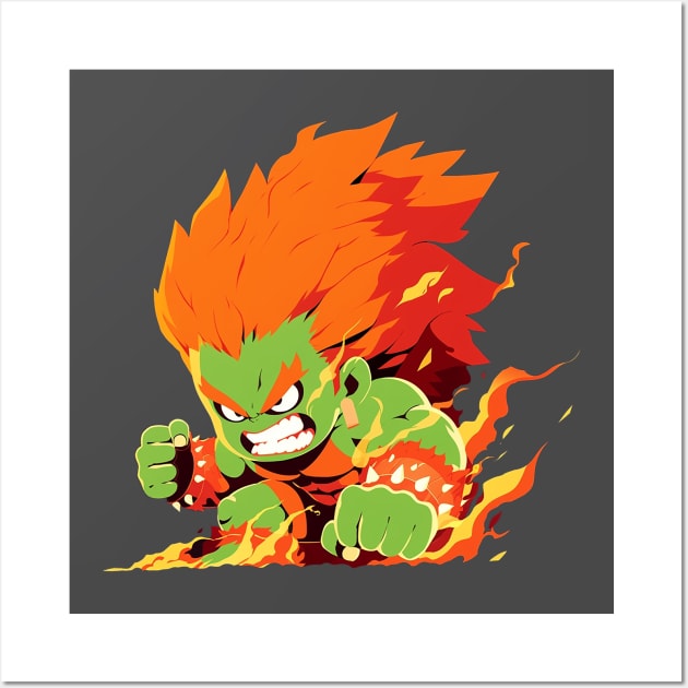 blanka Wall Art by piratesnow